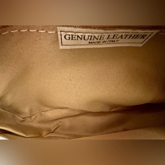 Alexandra De Curtis Genuine Italian Leather Pink Crossbody with Tassels. NEW - Picture 5 of 7